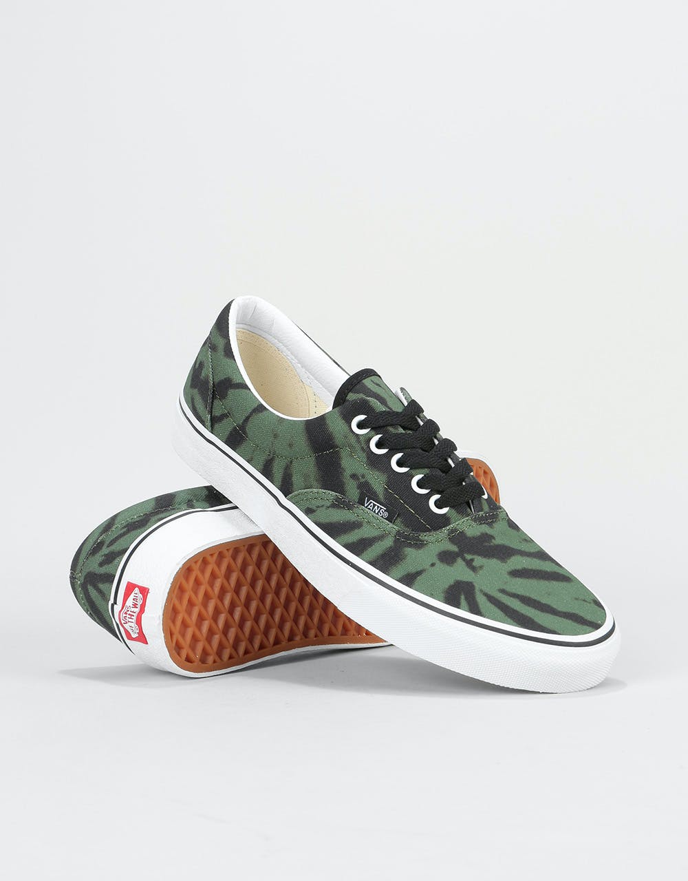 Vans Era Skate Shoes - (Tie Dye) Garden Green/True White