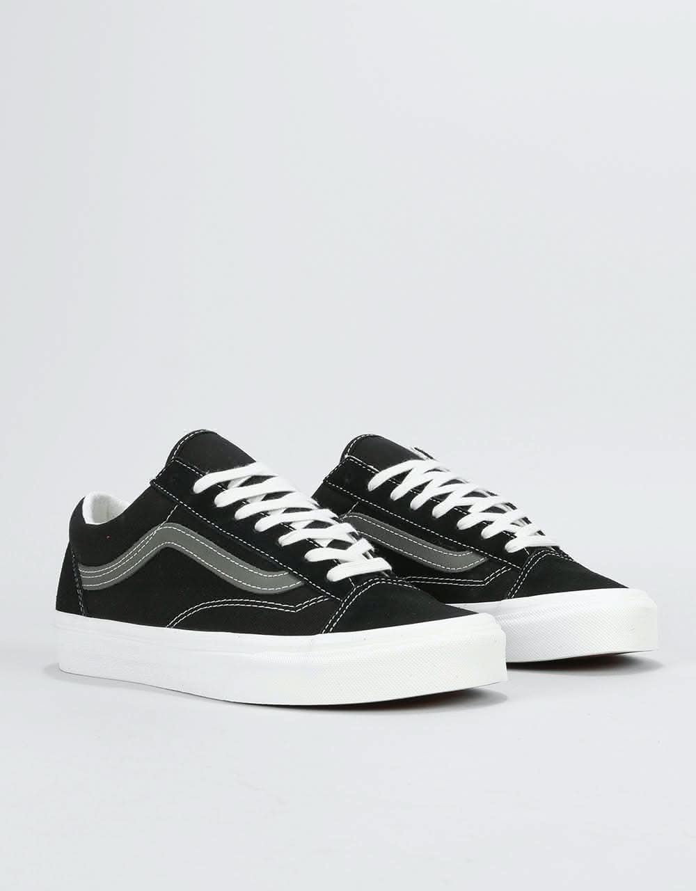 Vans Style 36 Skate Shoes - (Vintage Sport) Black/Blanc De Blanc