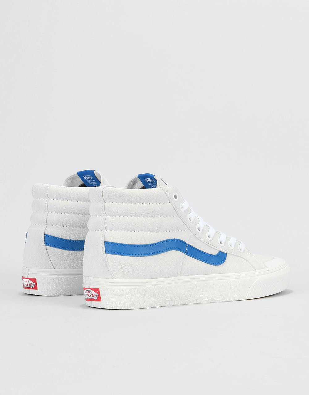 Vans Sk8-Hi Reissue 138 Skate Shoes - True White/Lapis Blue
