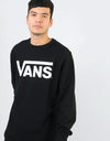 Vans Classic Crew Sweatshirt - Black/White