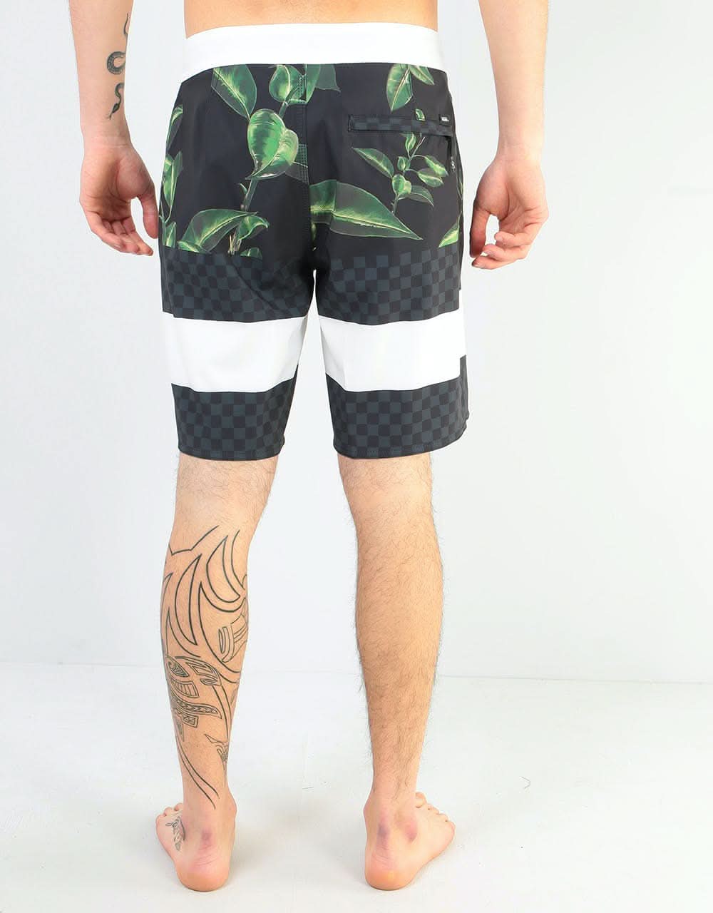 Vans Era 19" Boardshorts - Rubber Co. Floral/Black