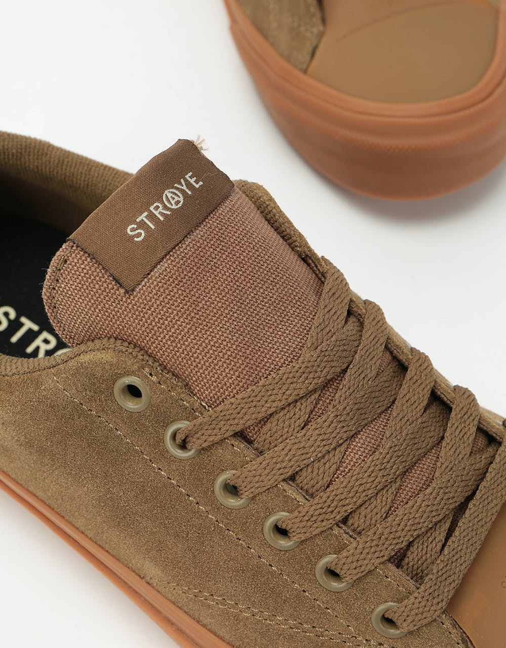 Straye Stanley Suede Skate Shoes - Brown