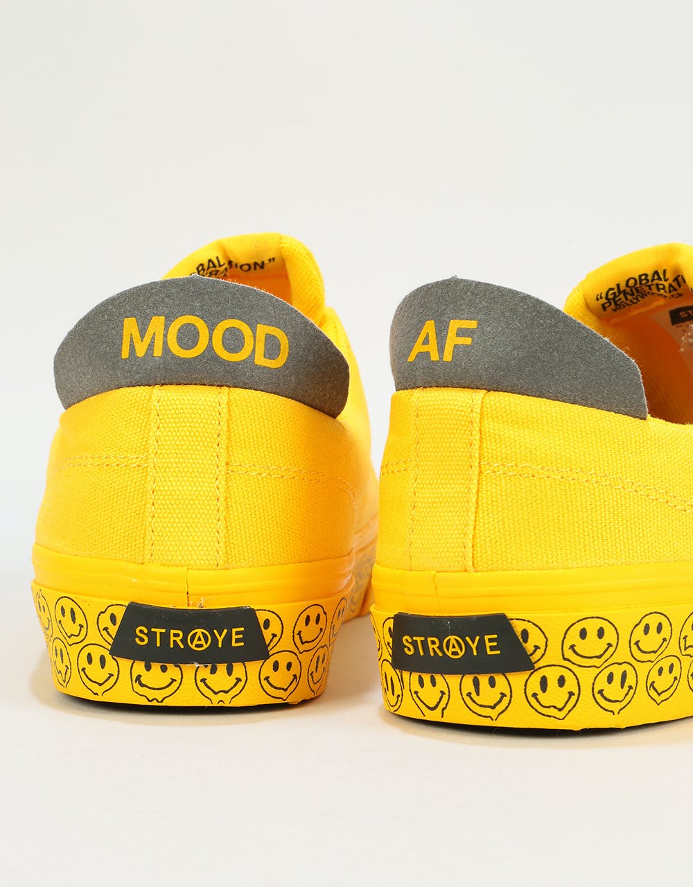 Straye Stanley Canvas Skate Shoes - Trippy Smiles