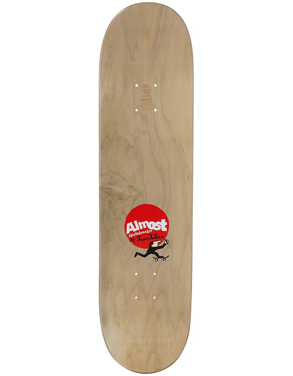 Almost x Jean Jullien Cutout R7 Skateboard Deck - 8.25"