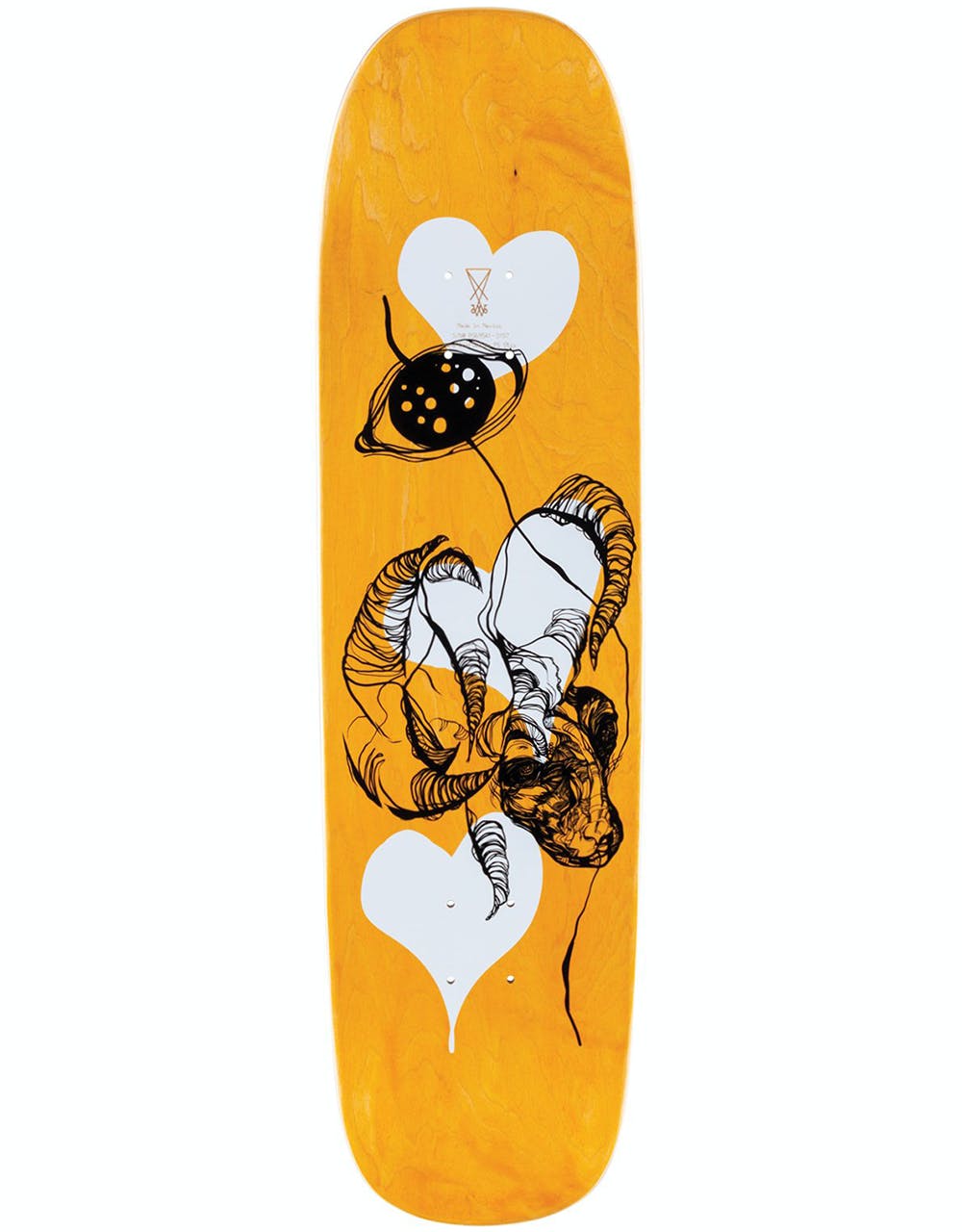 Welcome Lay Somewhere on Stonecipher Skateboard Deck - 8.6"