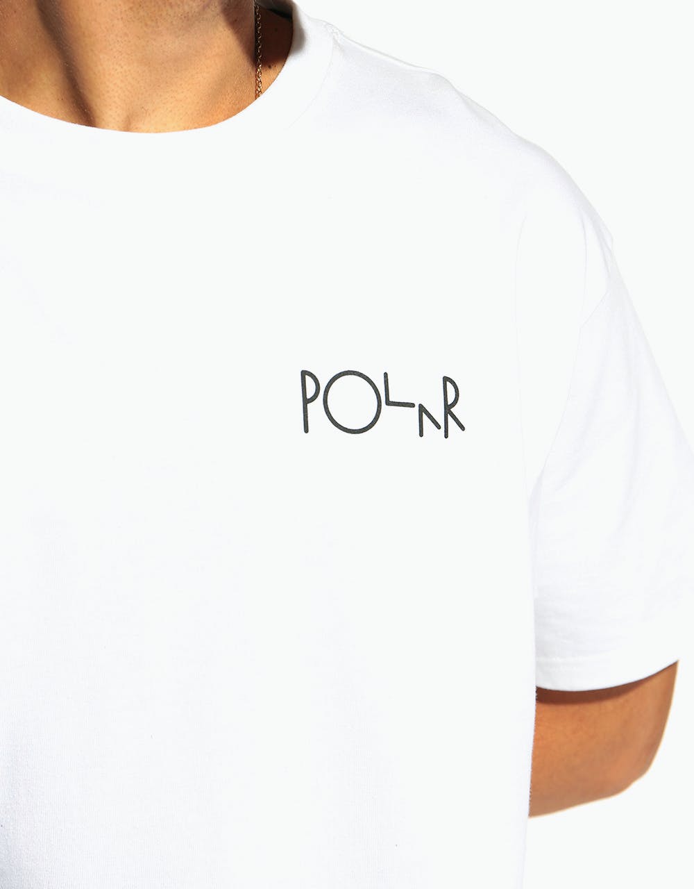 Polar Garden Fill Logo T-Shirt - White