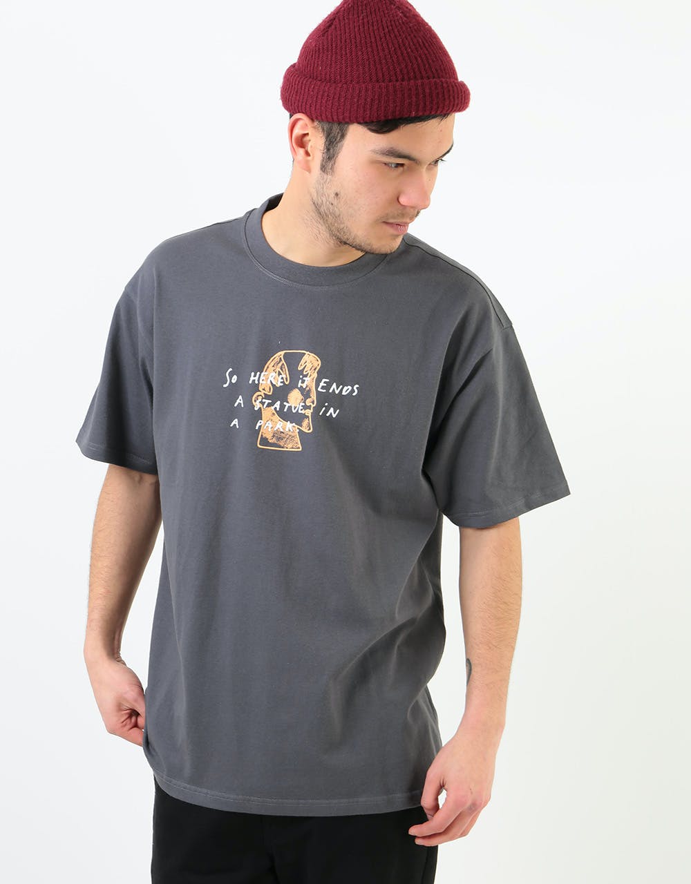 Polar Marble T-Shirt - Graphite