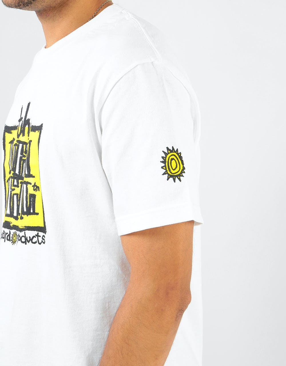 The New Deal Original Napkin Logo T-Shirt - White