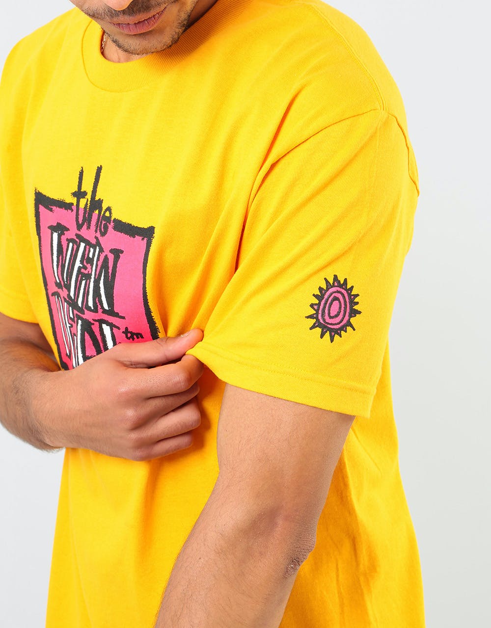 The New Deal Original Napkin Logo T-Shirt - Gold