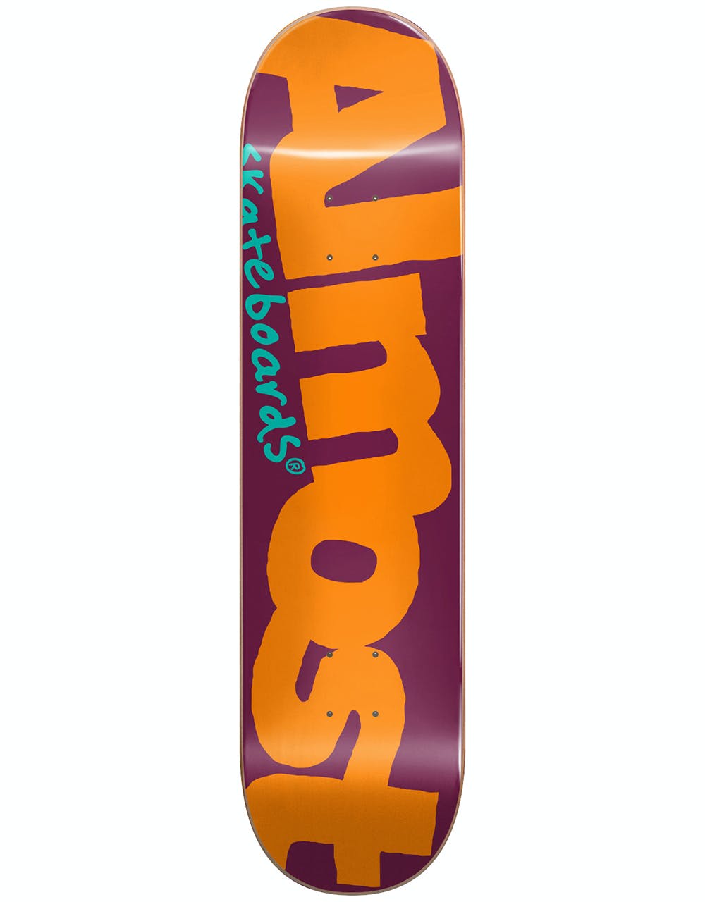Almost Color Logo Skateboard Deck - 8.125"