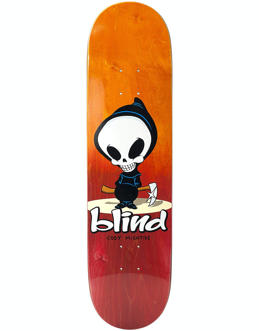 Blind McEntire Mid Reaper Skateboard Deck - 8"