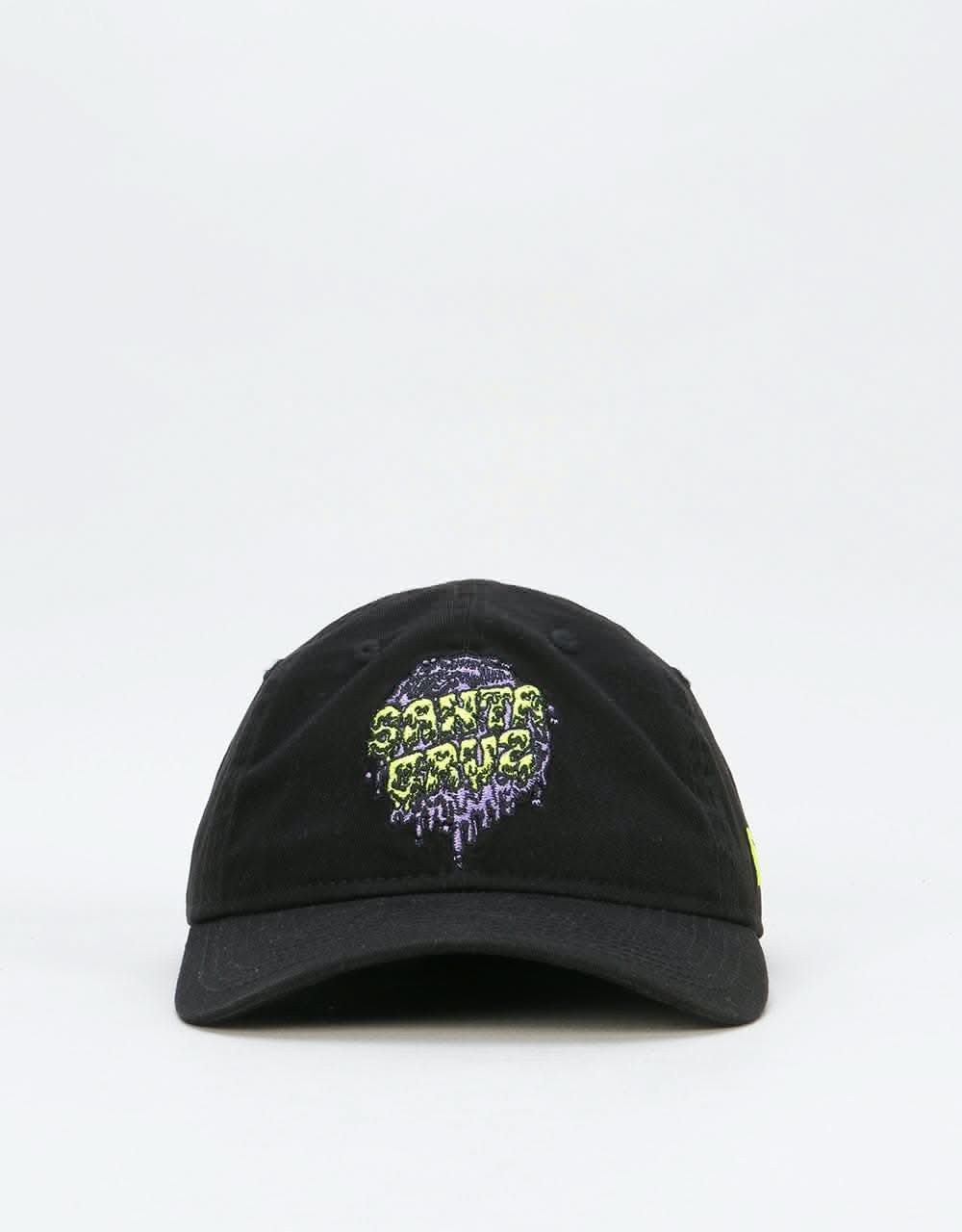 New Era x Santa Cruz 9Forty Slime Dot Cap - Black