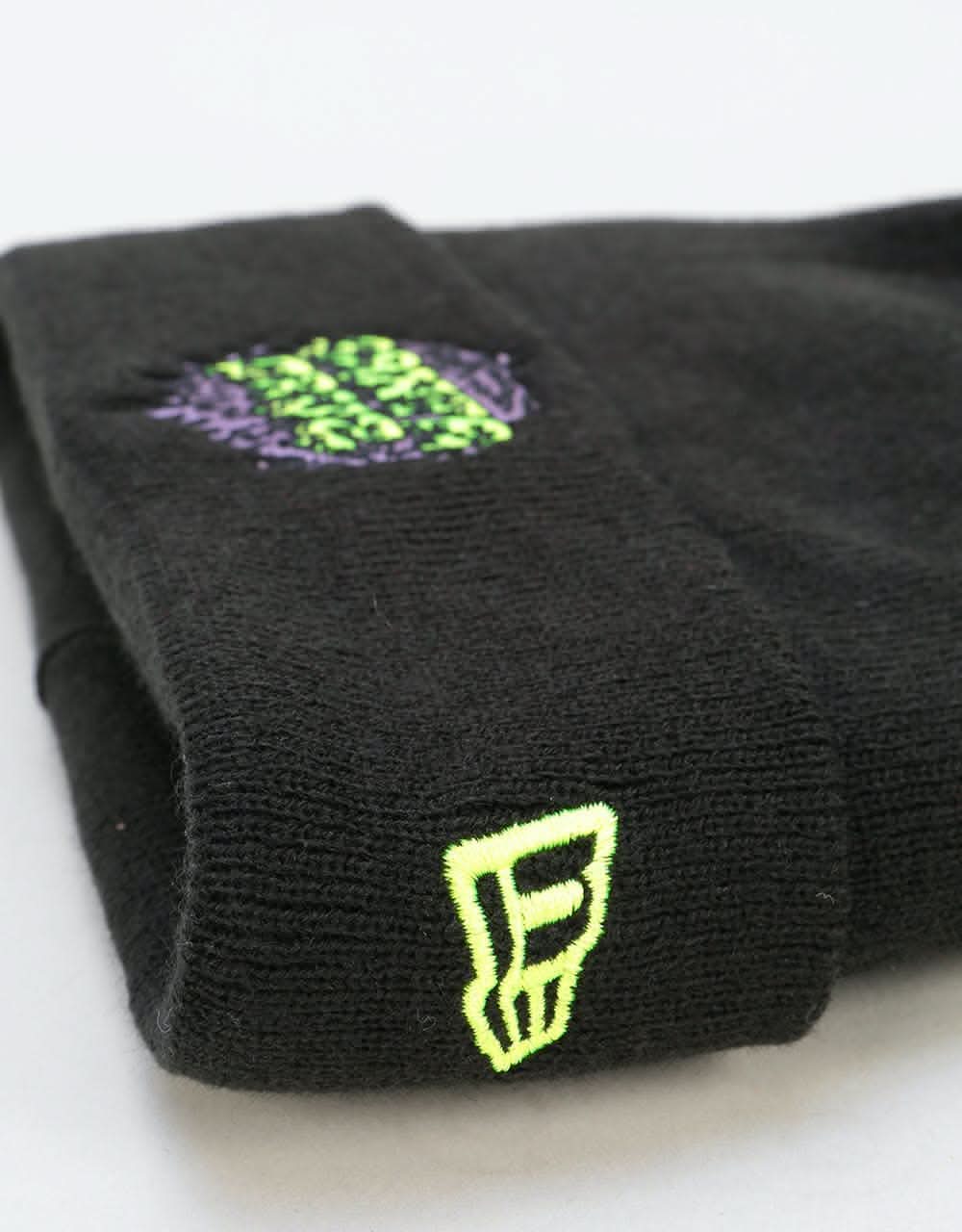 New Era x Santa Cruz Slime Dot Beanie - Black