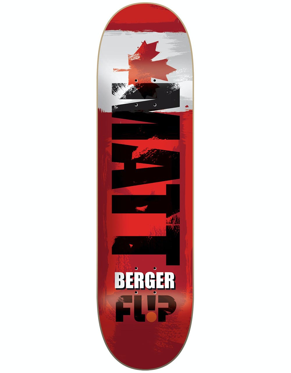 Flip Berger International Skateboard Deck - 8.04"