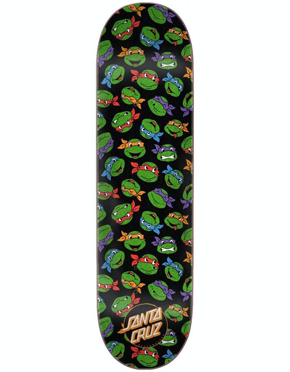 Santa Cruz x TMNT Allover Turtle Skateboard Deck - 8.25"