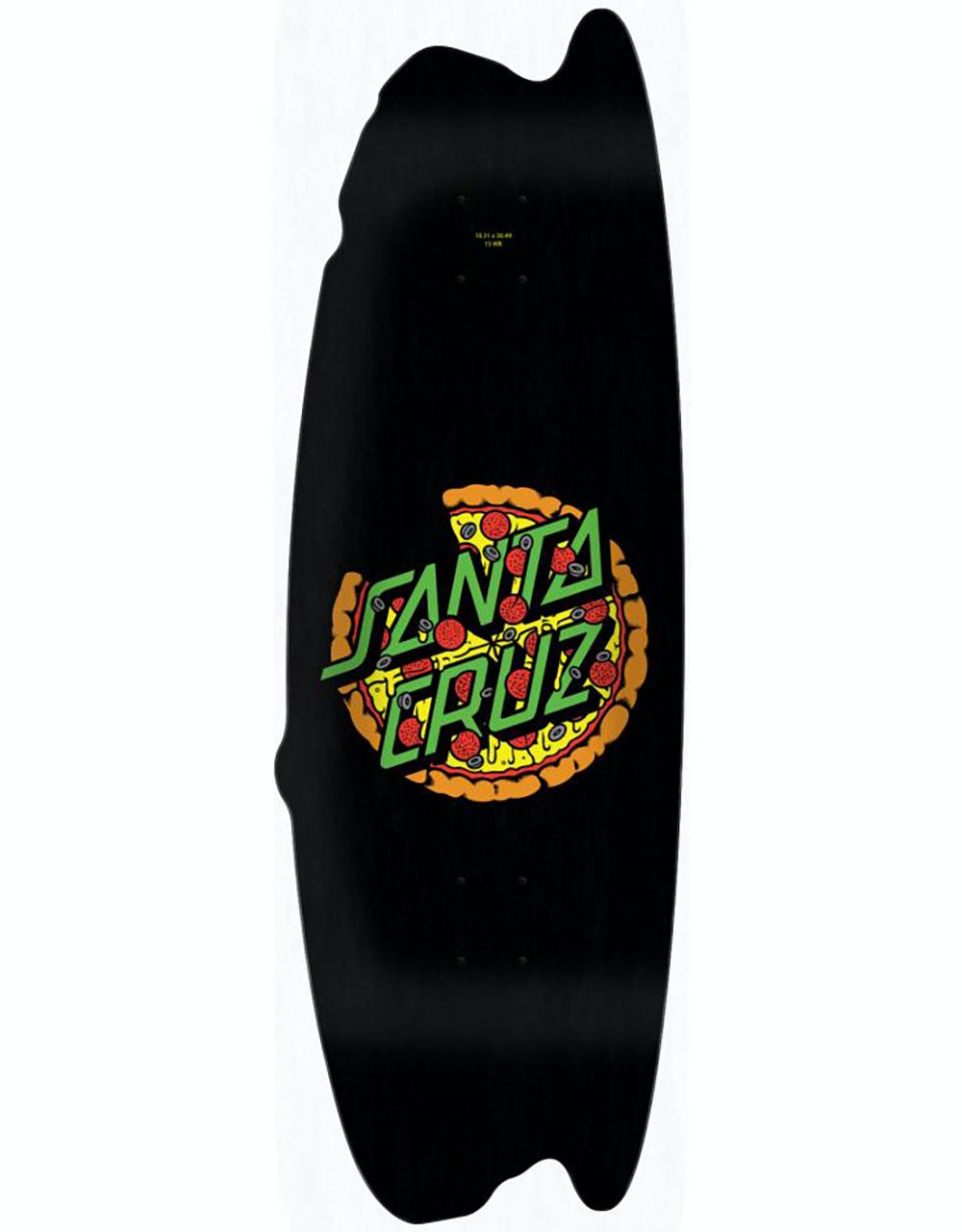 Santa Cruz x TMNT Turtle Funboard Skateboard Deck - 10.31"