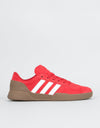 adidas City Cup Skate Shoes - Scarlet/White/Gum
