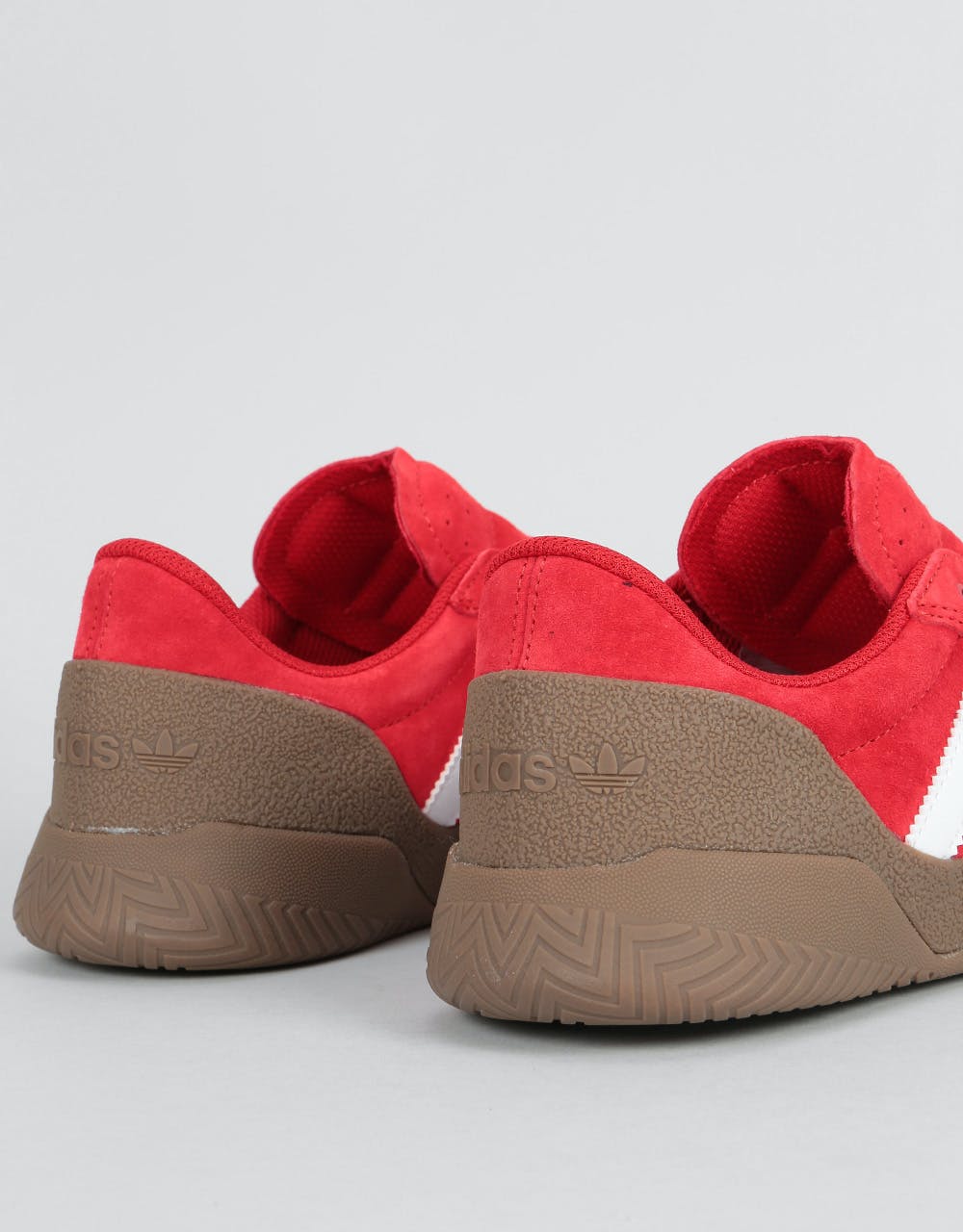 Adidas City Cup Skate Shoes - Scarlet/White/Gum