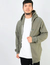 Volcom Timesoft Heather Zip Hoodie - Army