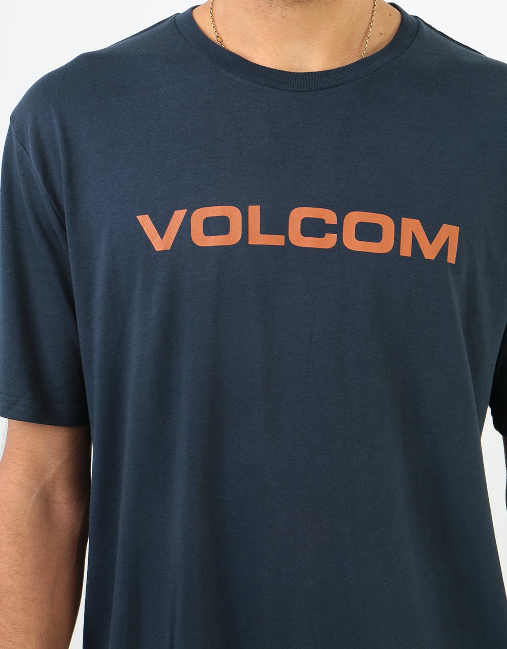 Volcom Crisp Euro Basic T-Shirt - Navy