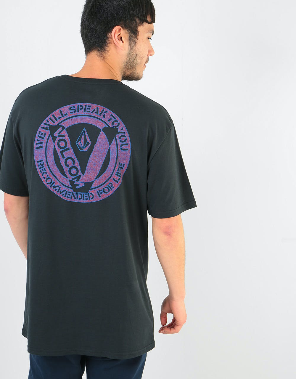 Volcom Cut Out Basic T-Shirt - Black