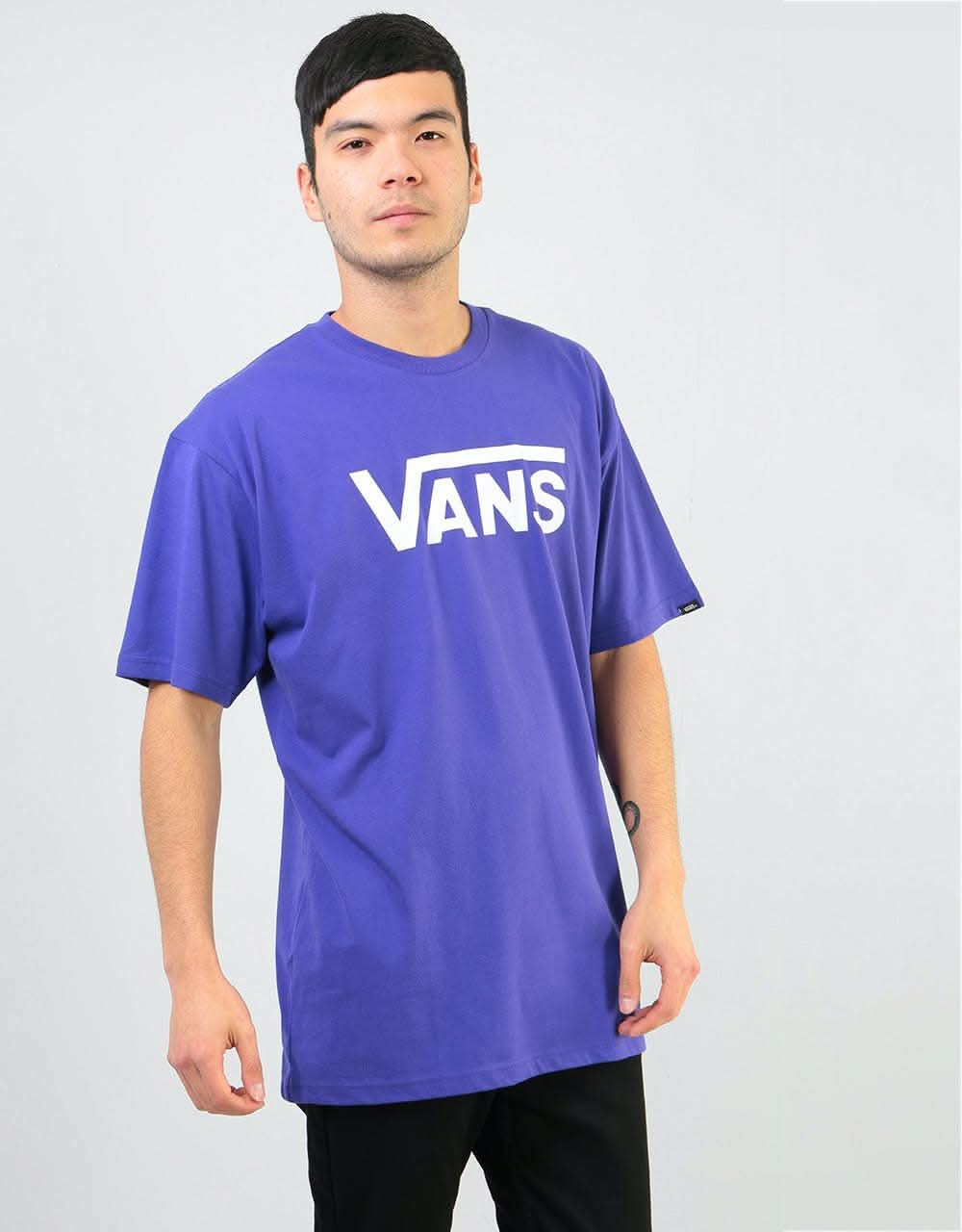 vans purple t shirt