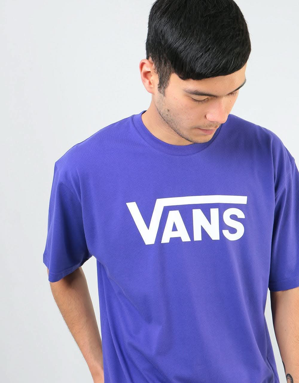 vans purple t shirt