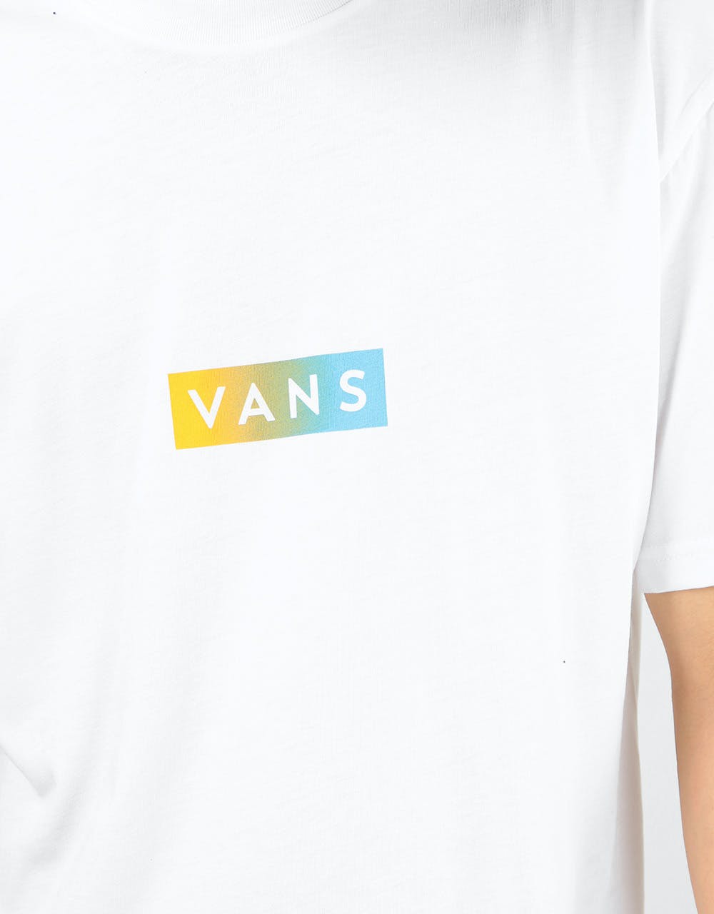 Vans Easy Box T-Shirt - White/Gradient