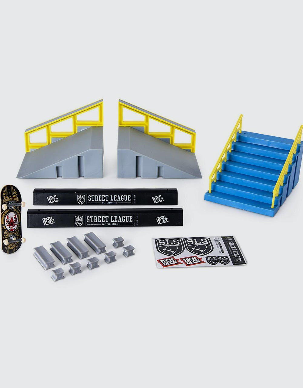 Tech Deck Fingerboard SLS Park (Stairs/Rail/Hubba)