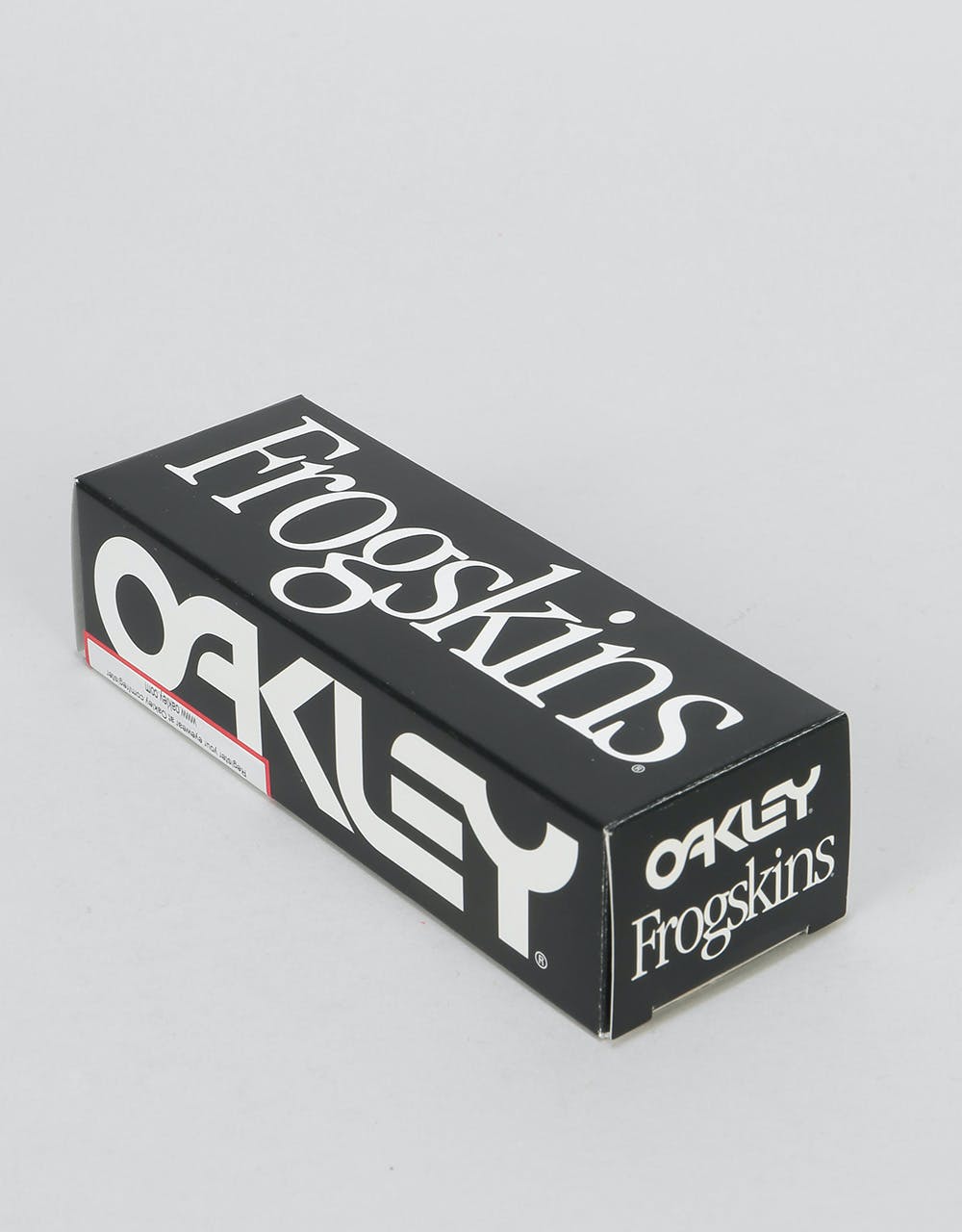 Oakley Frogskins Sunglasses - Polished Black (Grey Lens)