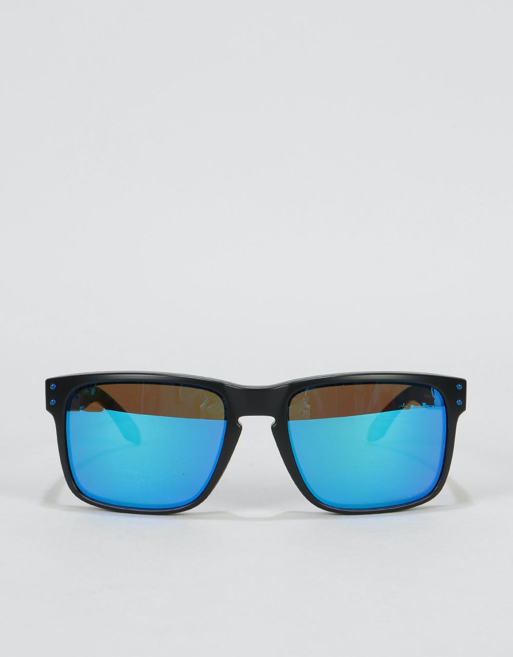Oakley Holbrook Sunglasses - Matte Black Prizmatic (Prizm Sapphire Po