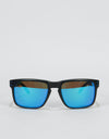 Oakley Holbrook Sunglasses - Matte Black Prizmatic (Prizm Sapphire Po