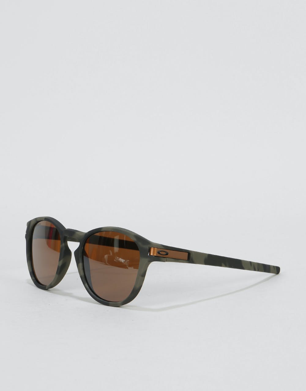 Oakley Latch Sunglasses - Olive Camo (Prizm Tungsten Lens)