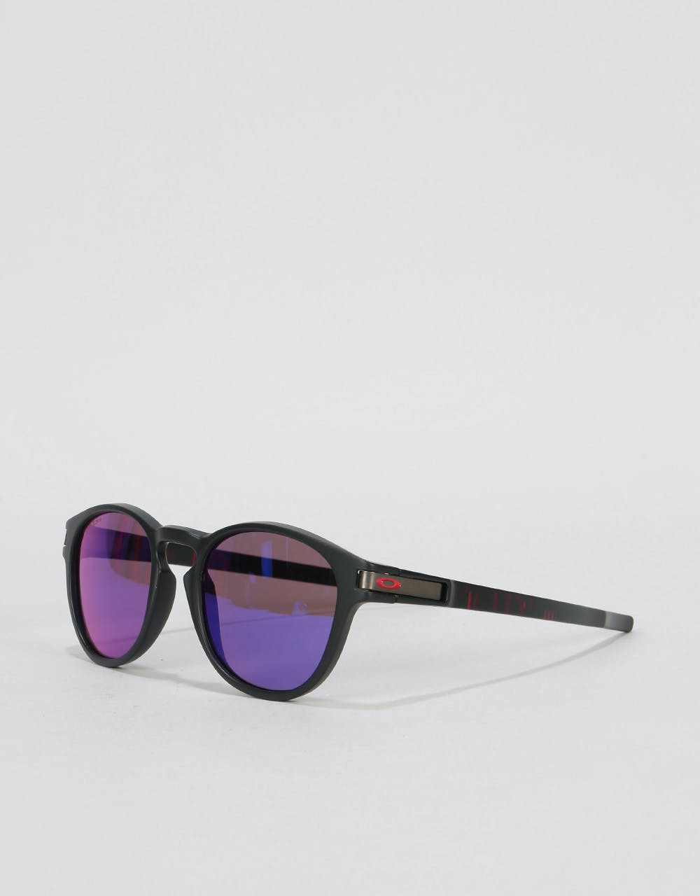 Oakley Latch Sunglasses - Matte Black (Prizm Road Lens)