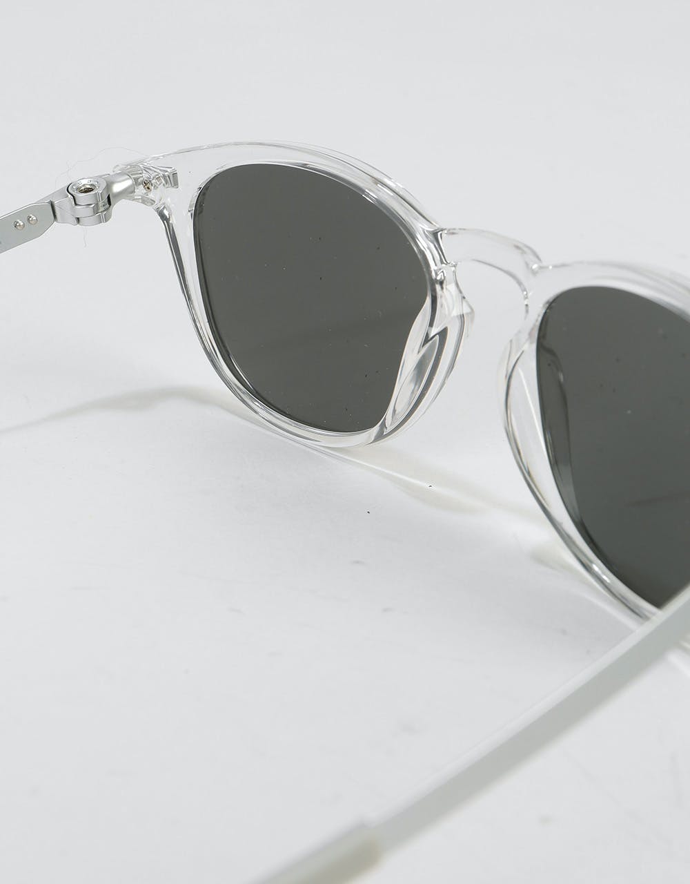 Oakley Pitchman R Sunglasses - Polished Clear (Prizm Black Lens)