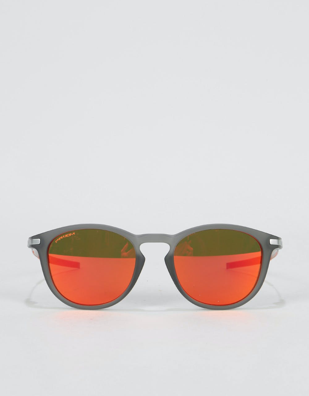 Oakley Pitchman R Sunglasses - Matte Grey Smoke (Prizm Ruby Lens)