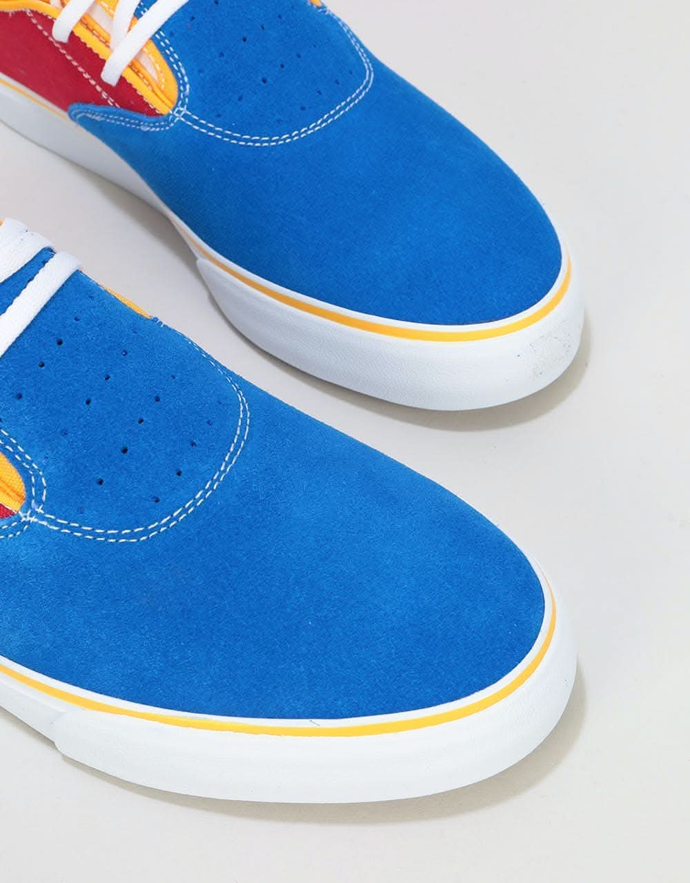 Lakai x Baker Riley Hawk II Skate Shoes - Blue/Red/Yellow