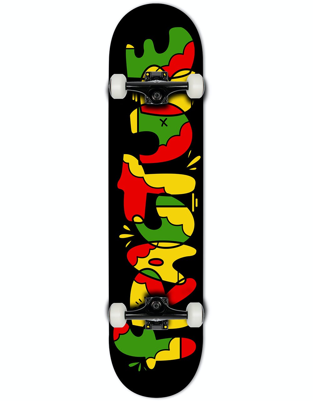 Fracture x Yeh Cool Rasta Complete Skateboard - 7.25"