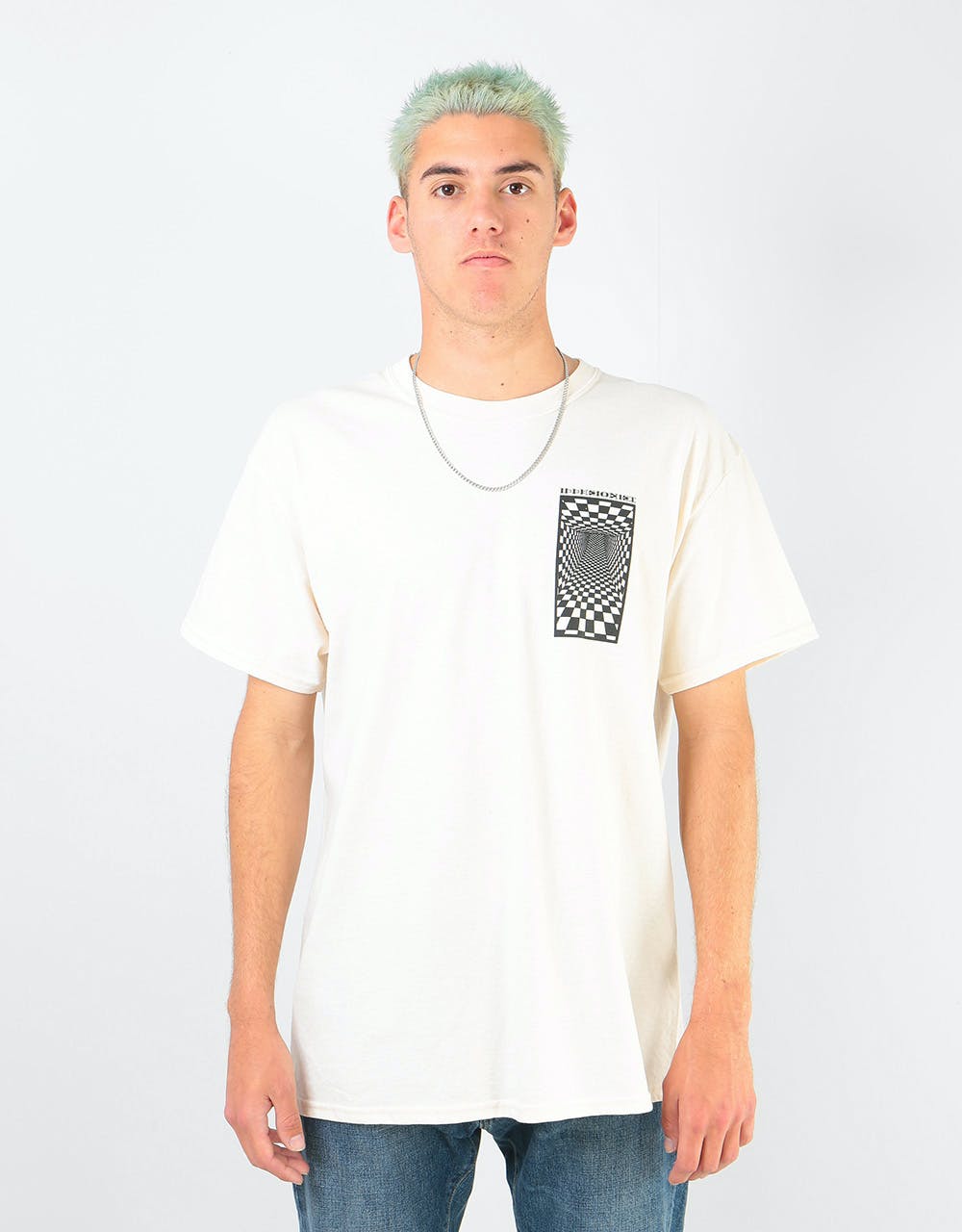 Route One Illusions T-Shirt - Natural