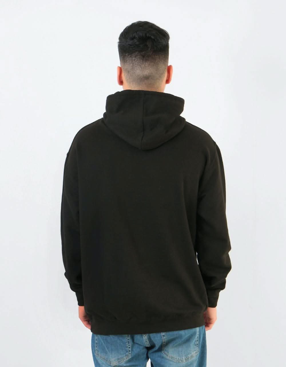 Route One Lozenge Pullover Hoodie - Black