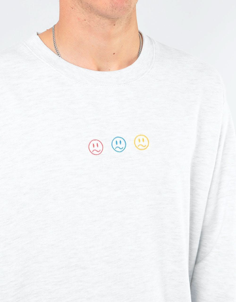 Route One Wonky Sweatshirt - Ash