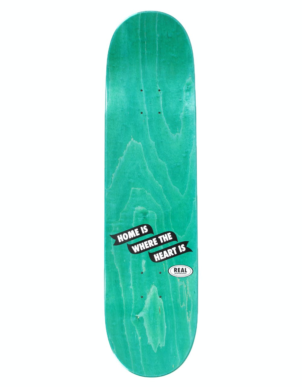 Real x Route One Pushing Logo Skateboard Deck - 8.25"