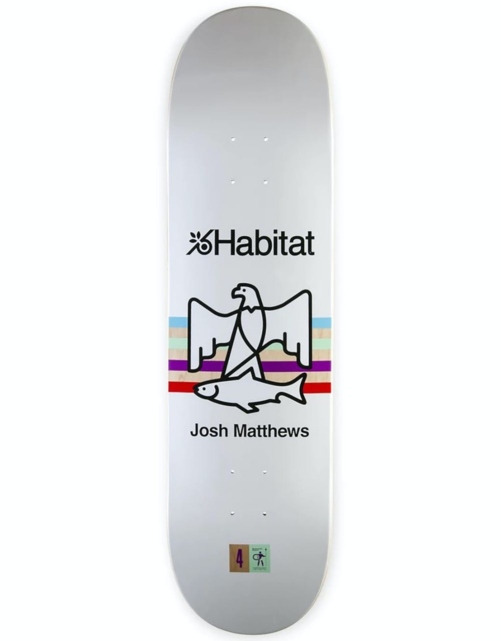 Habitat Matthews Quartus Series Skateboard Deck - 8.375"