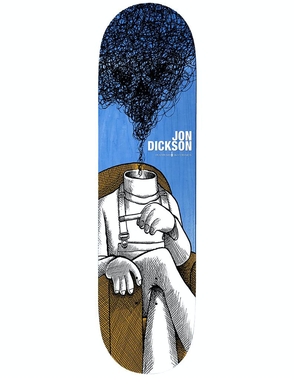 Deathwish Dickson Headless Smoker Skateboard Deck - 8"