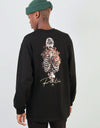 Primitive Rise L/S T-Shirt - Black