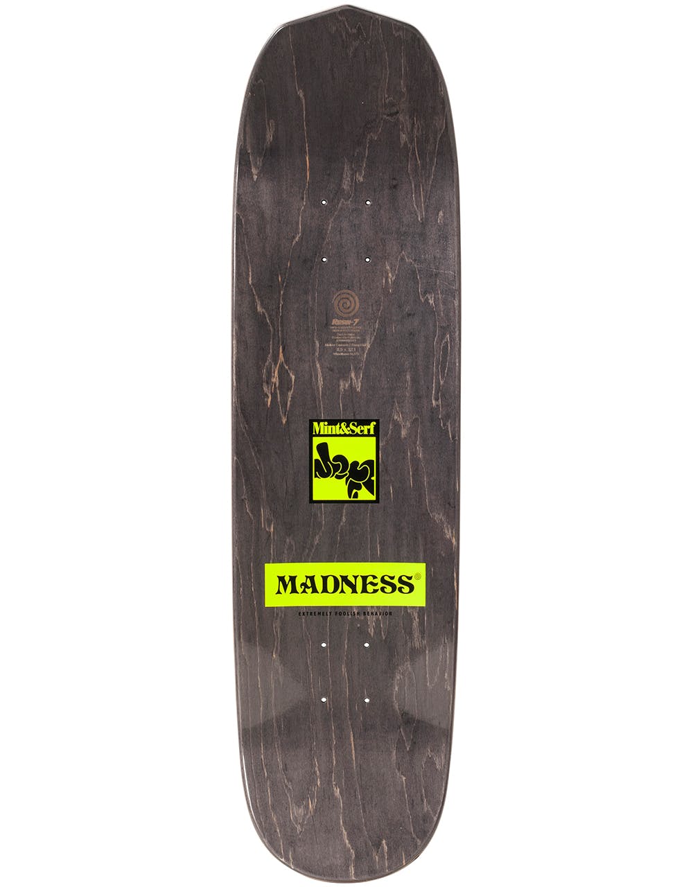 Madness Mint Psychotic R7 Skateboard Deck - 8.5"