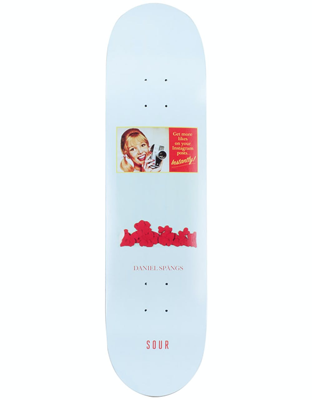 Sour Spangs Instantly Skateboard Deck - 8.18"