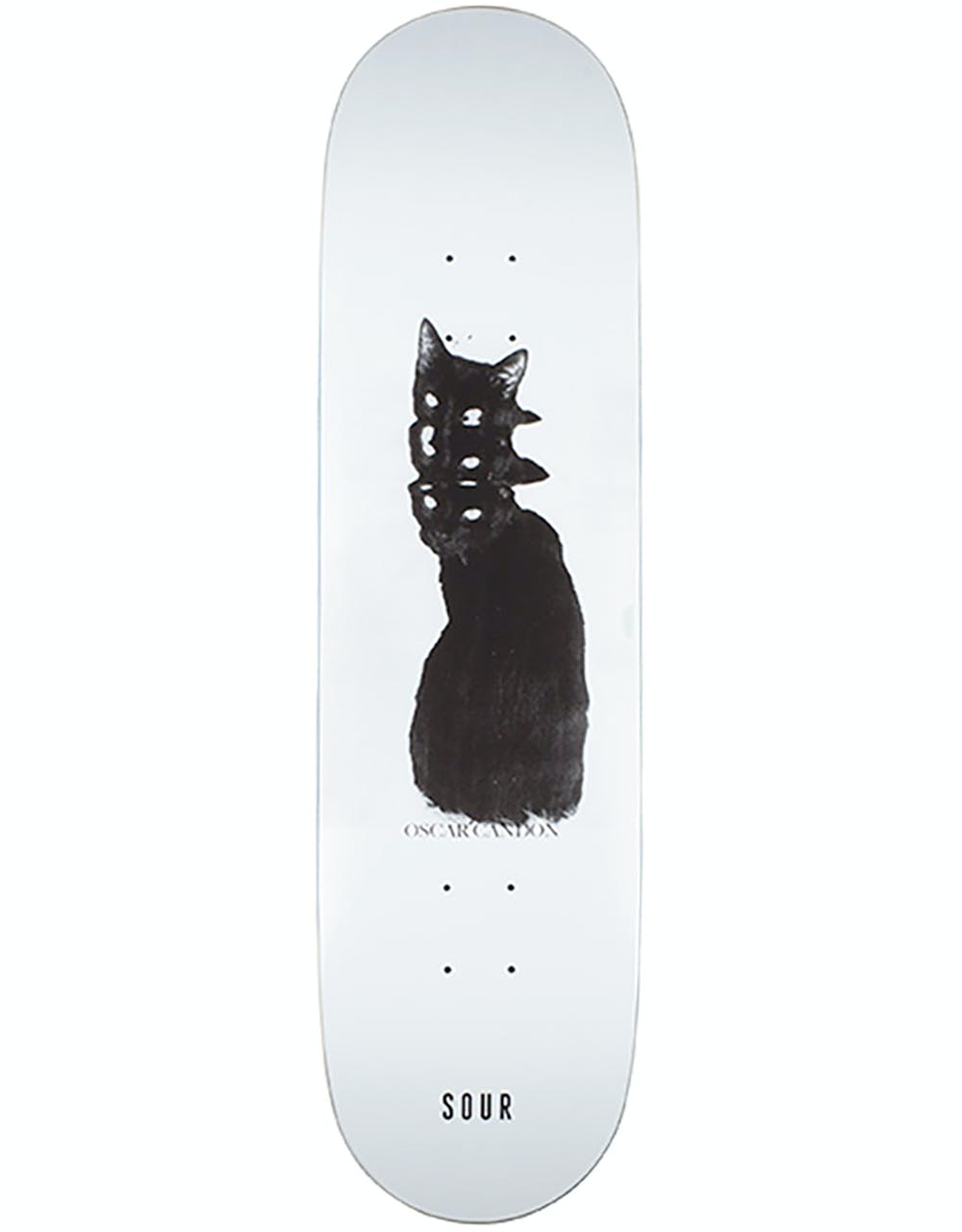Sour Oscar Bad Cat Skateboard Deck - 8.375"
