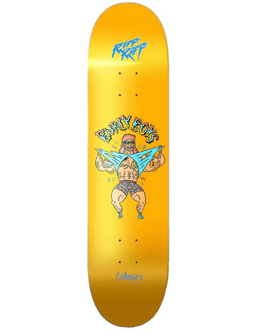Colours Collectiv Burly Boys Skateboard Deck - 8.5"