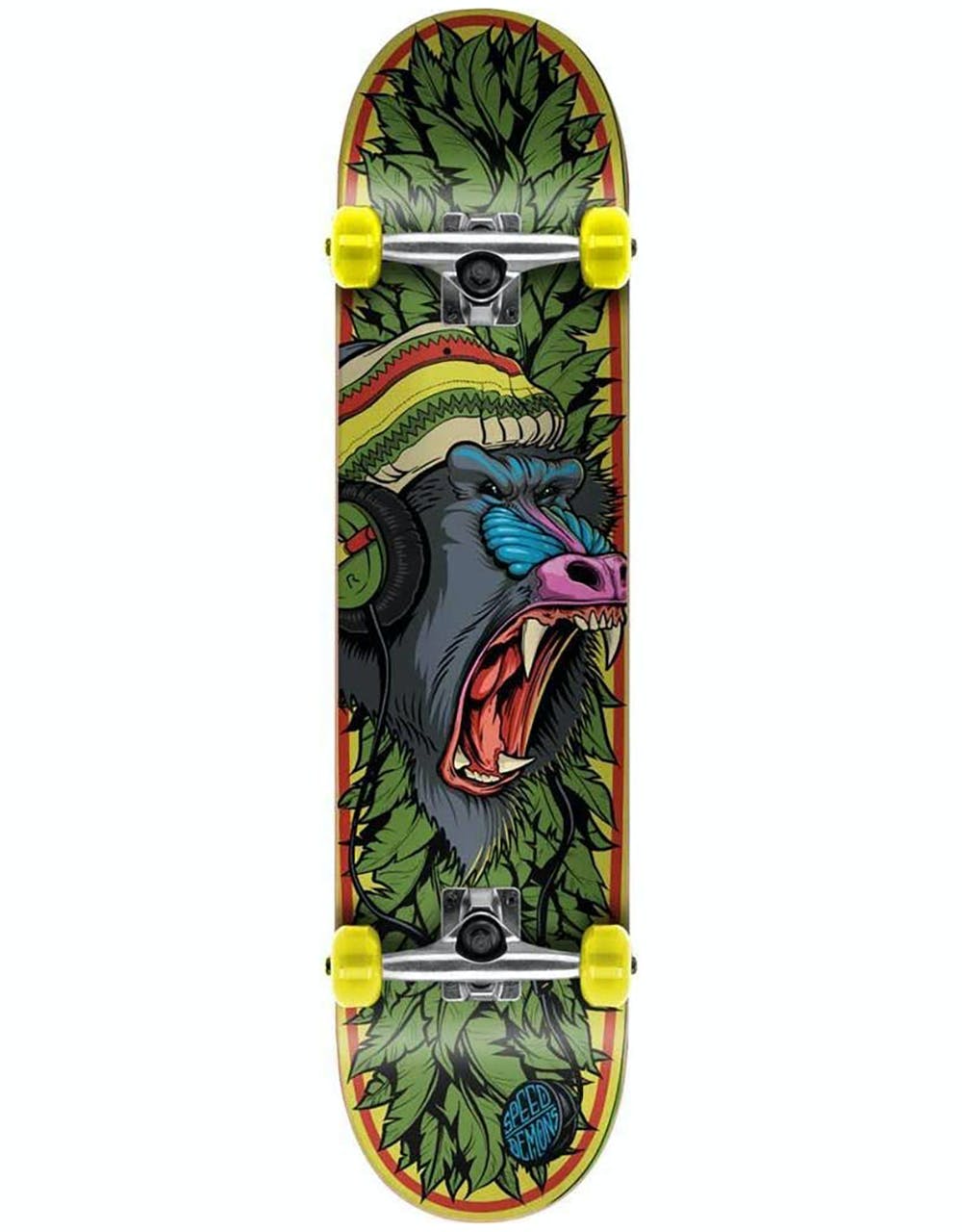 Speed Demons Baboon Complete Skateboard - 7.25"